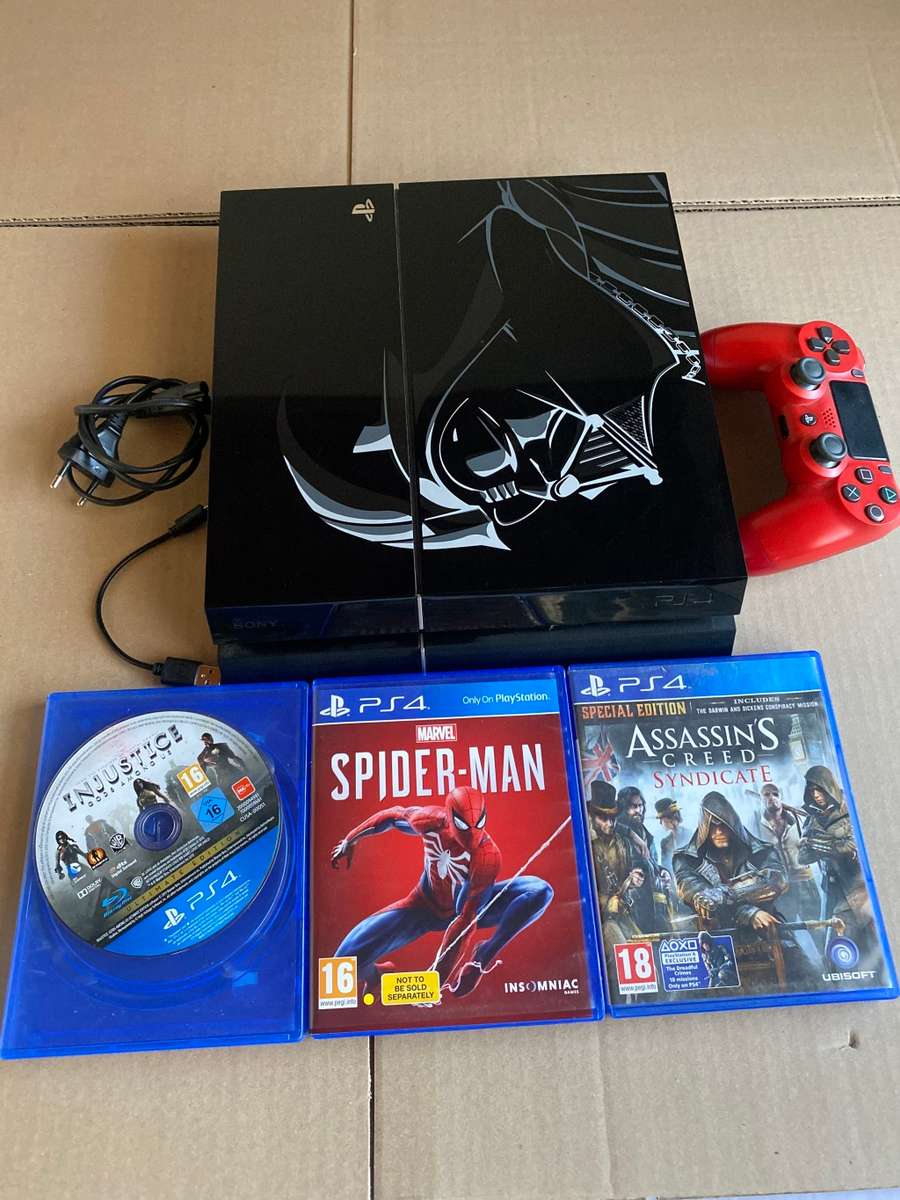 SONY PLAYSTATION 4*CUH-1216B* 1 TB HDD* 3 GAMES * 1 SONY CONTROLLER *HDMI CABLE*USB CABLE